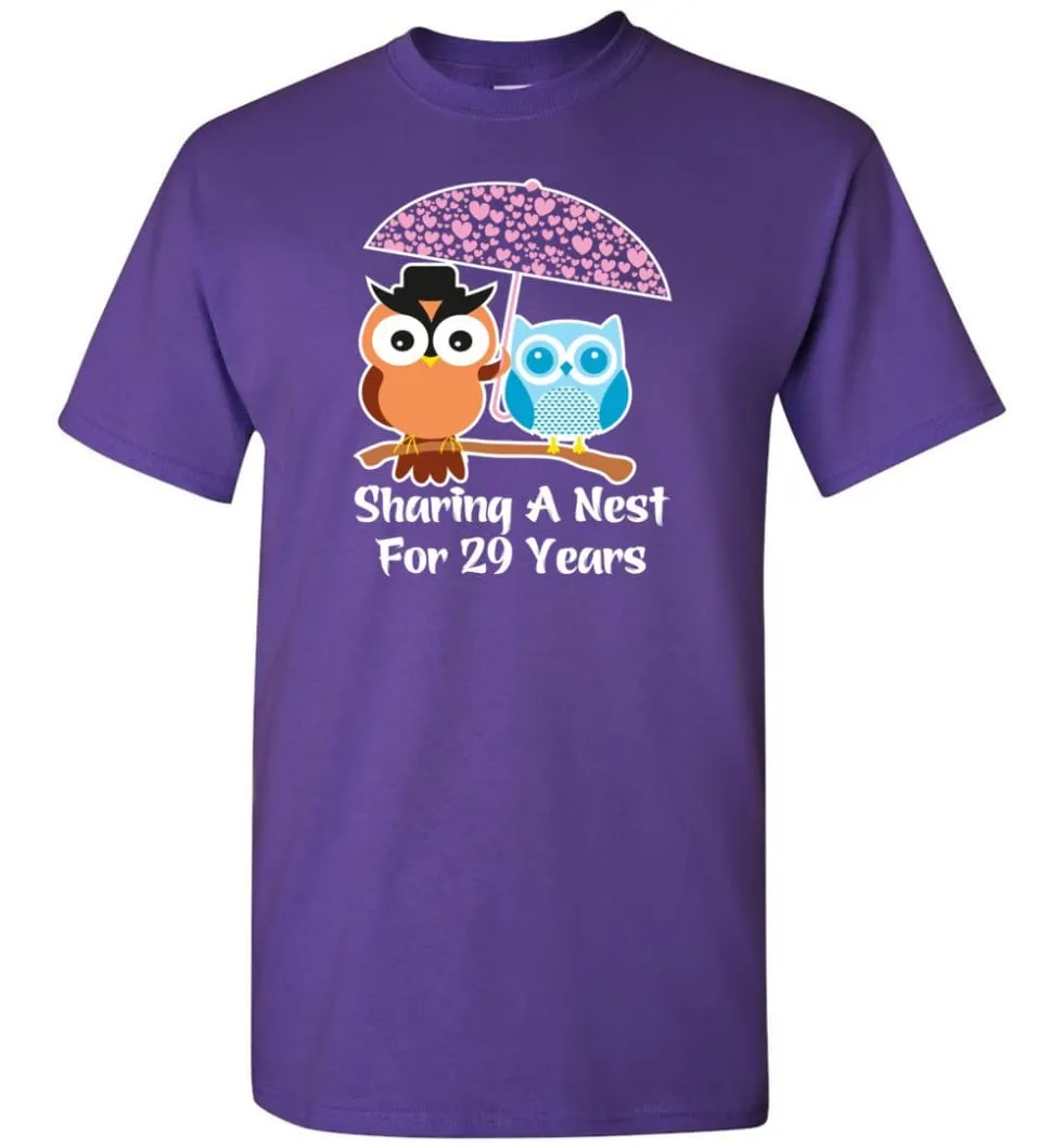 29 Years Wedding Anniversary Gifts Valentine's Day T-shirt