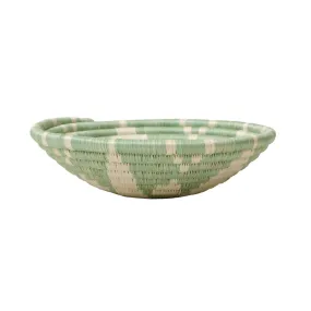 6" Small Seafoam Hope Round Basket by Kazi Goods - Wholesale