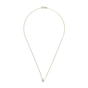 9 Carat Gold Collection Pearl Necklace, Gold