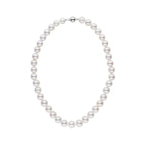 9.5-10.5 mm 16 inch AAA White Freshwater Pearl Necklace