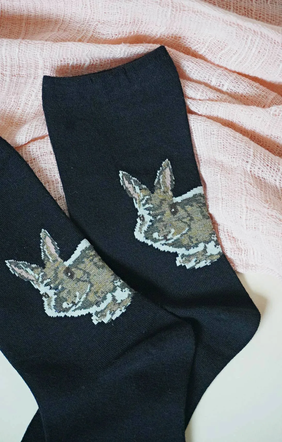 Animal Rescue Pairs Bunny Rabbit Socks