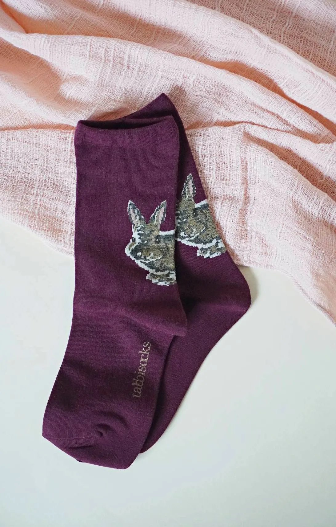 Animal Rescue Pairs Bunny Rabbit Socks