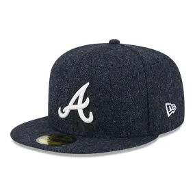 Atlanta Braves Moon Navy 59FIFTY Fitted Cap