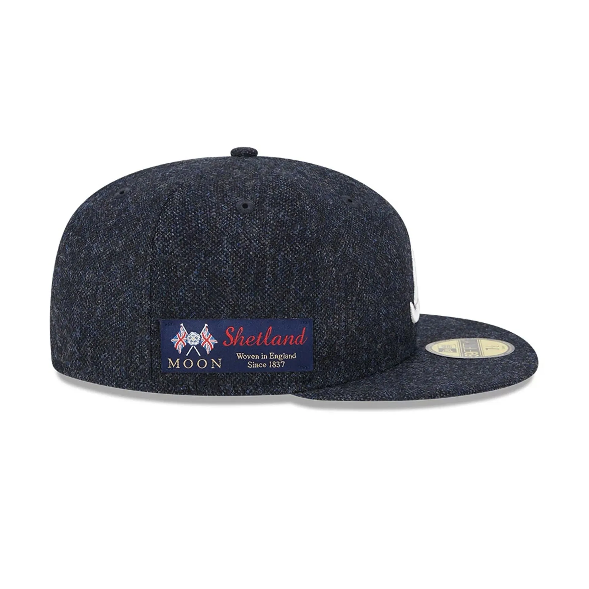 Atlanta Braves Moon Navy 59FIFTY Fitted Cap