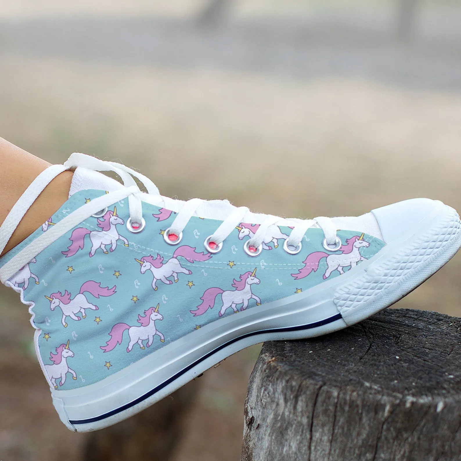 Best Unicorn Shoes Unicorn Sneakers Cute Shoes Unicorn Lover Gifts Custom High Top Converse Style Sneakers For Adults Women & Men