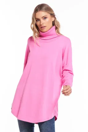 Betty Basics Fleur Knit Jumper in Candy Pink