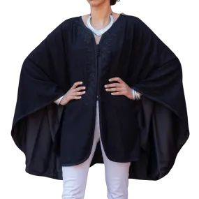 Black Classic Lady Cape