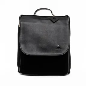 Black Velvet Backpack