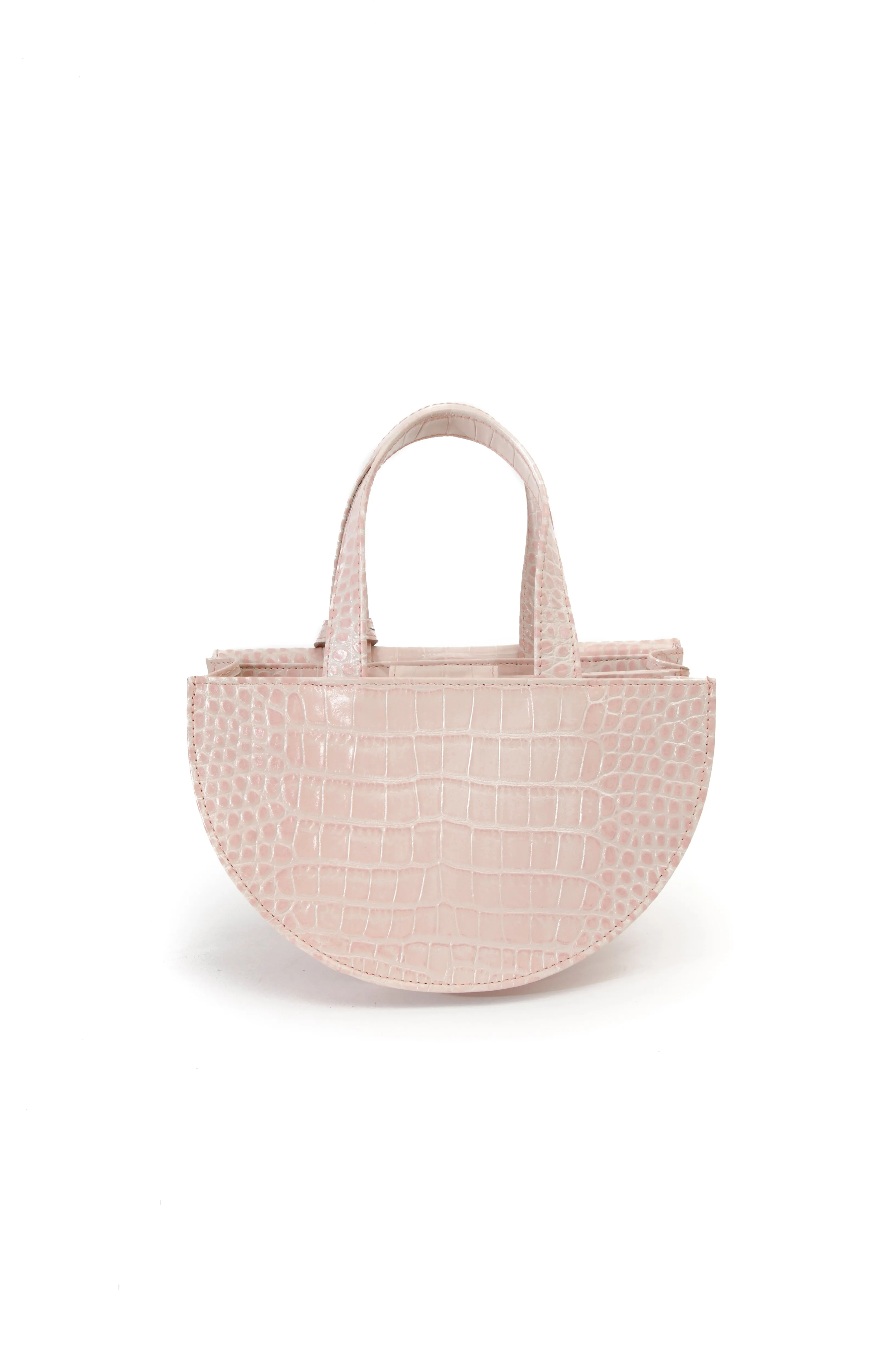 Blush Half Moon Reina Bag