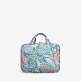 Bonchemin Green Paisley The Space Saver Toiletry Bag