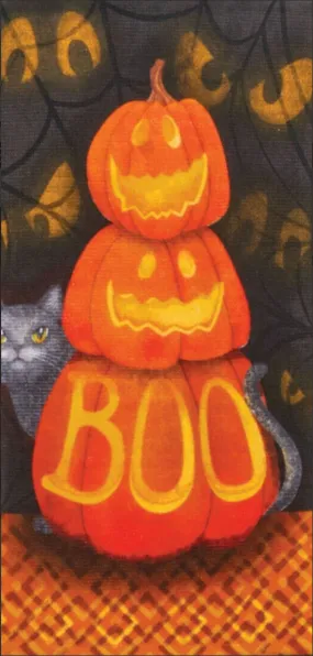 Boo Pumpkin Duo Purpose Towel