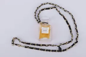 Chanel Perfume Pendant _ALLURE_ Necklace GHW W30cm (NDC)