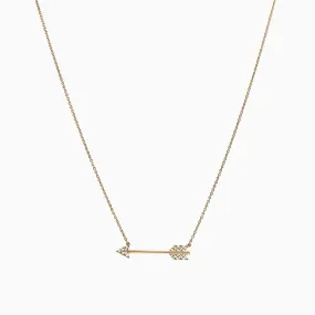 Chevron Arrow Necklace