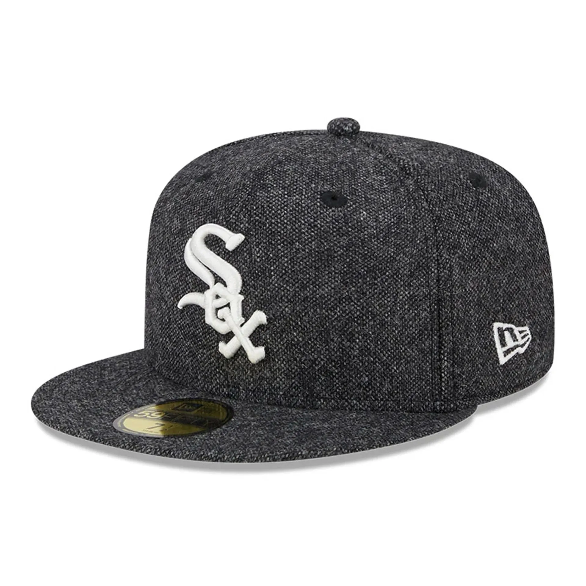 Chicago White Sox Moon Black 59FIFTY Fitted Cap