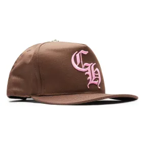 Chrome Hearts CH Brown Pink Baseball Cap