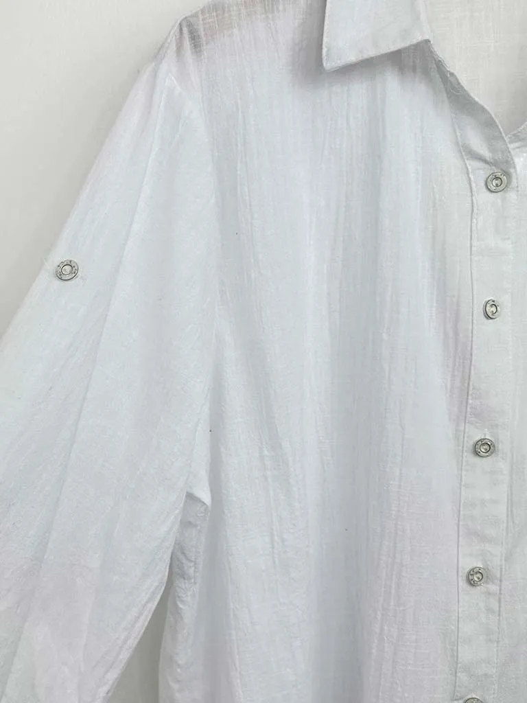 Classic Cotton Shirt - White