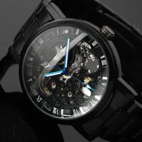 Dusk - Men Skeleton Automatic Mechanical Watch