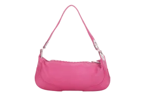 ESCADA HOBO BAG PINK LEATHER SILVER HARDWARE NO DUST COVER