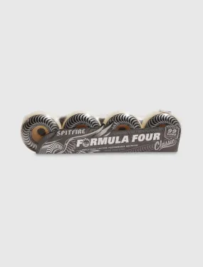 FORMULA 4 CLASSIC SWIRL SKATEBOARD WHEELS 54MM 99A - SET OF 4