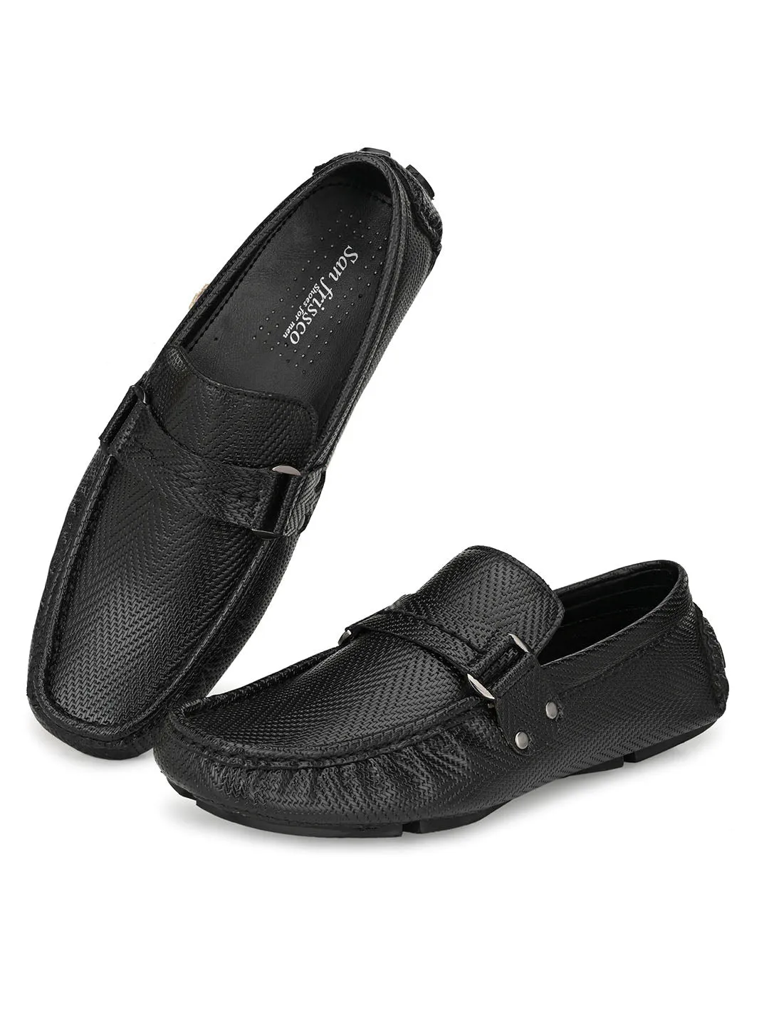 Frenzy Black Moccasins