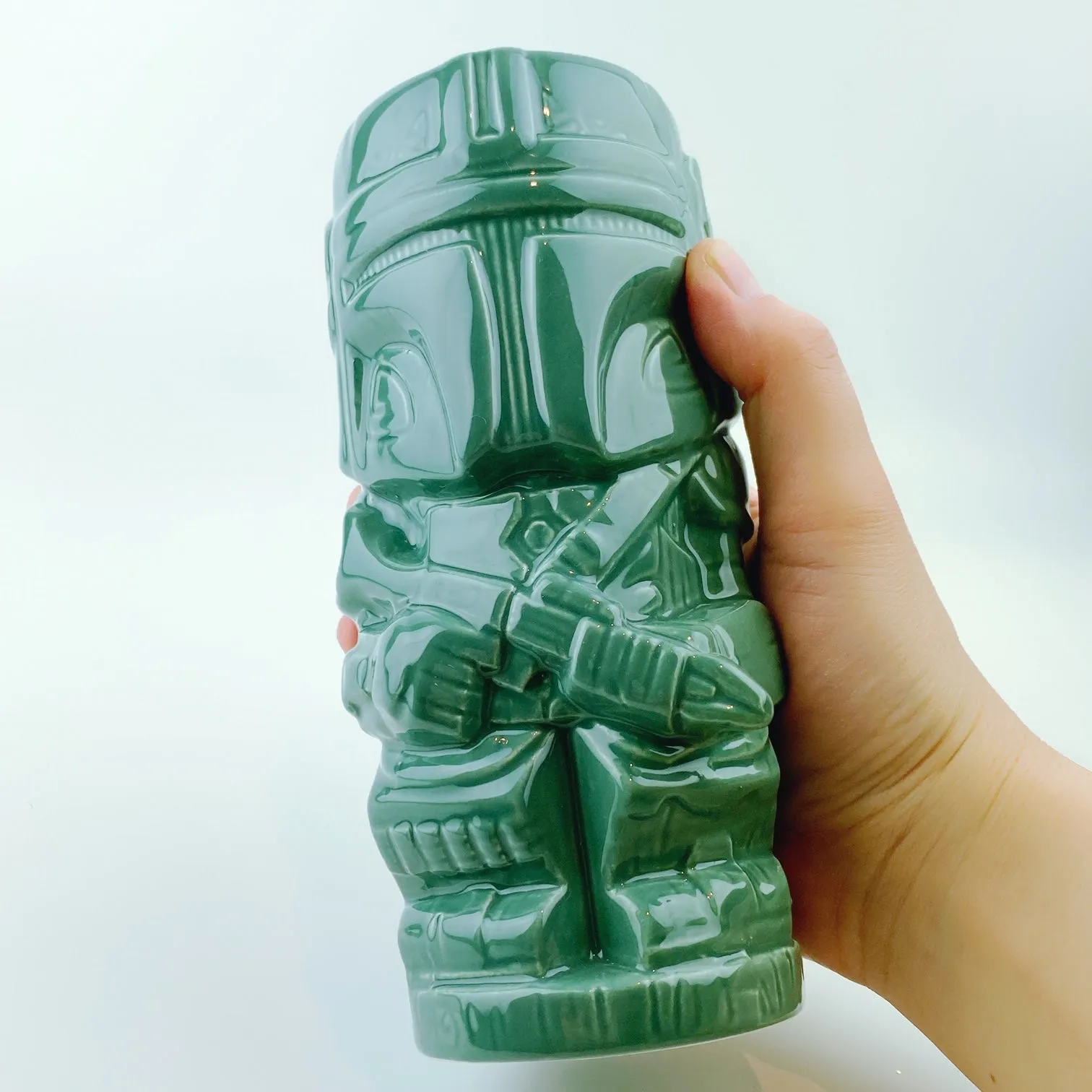 Geeki Tikis Star Wars: The Mandalorian"Mando" Din Djarin Bounty Hunter Tiki Ceramic Mug