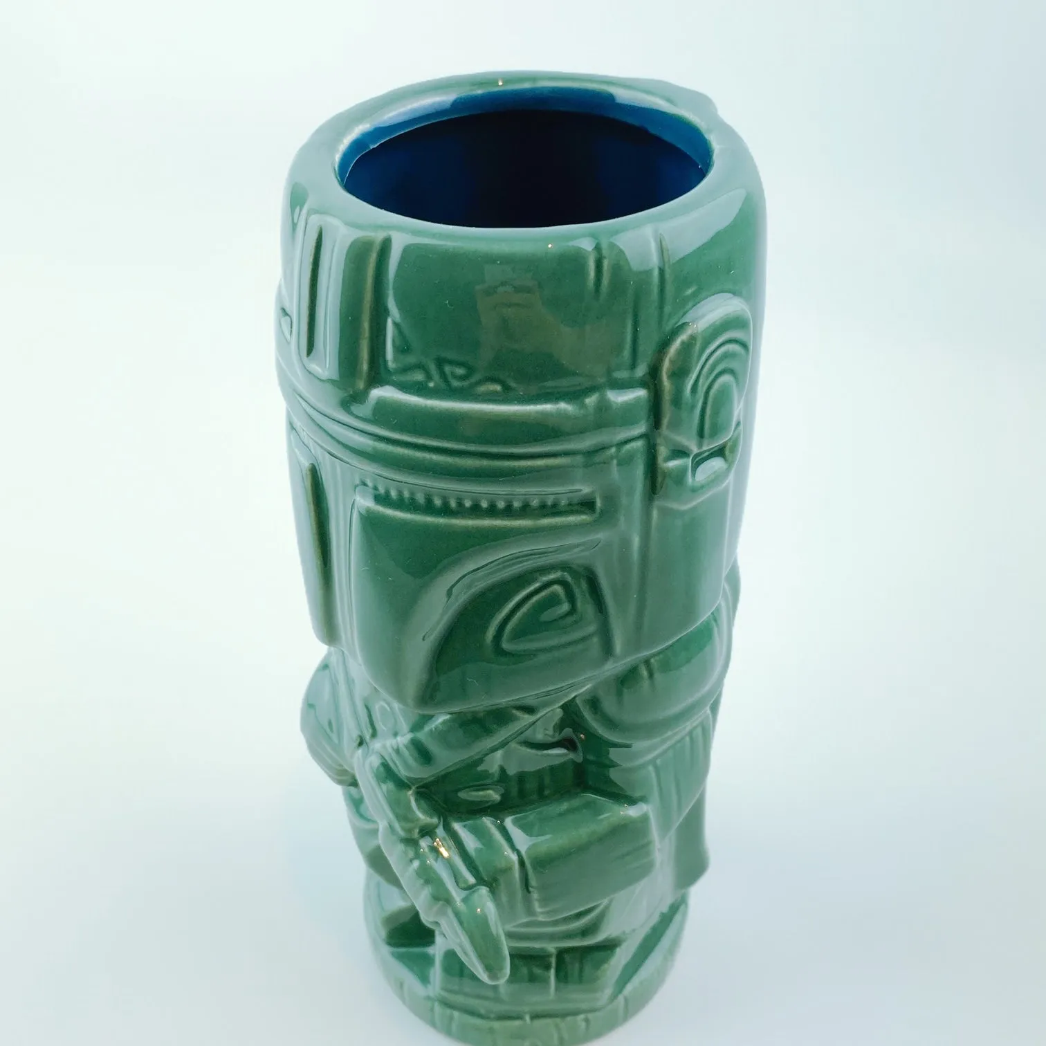 Geeki Tikis Star Wars: The Mandalorian"Mando" Din Djarin Bounty Hunter Tiki Ceramic Mug