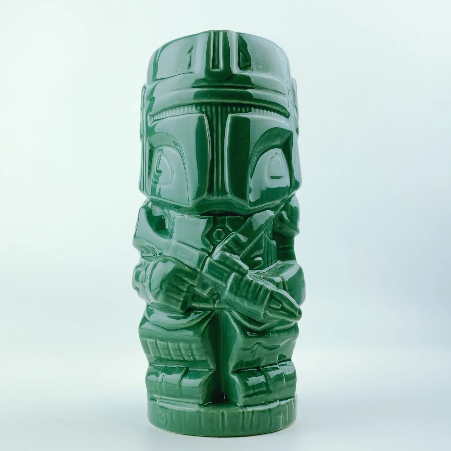 Geeki Tikis Star Wars: The Mandalorian"Mando" Din Djarin Bounty Hunter Tiki Ceramic Mug