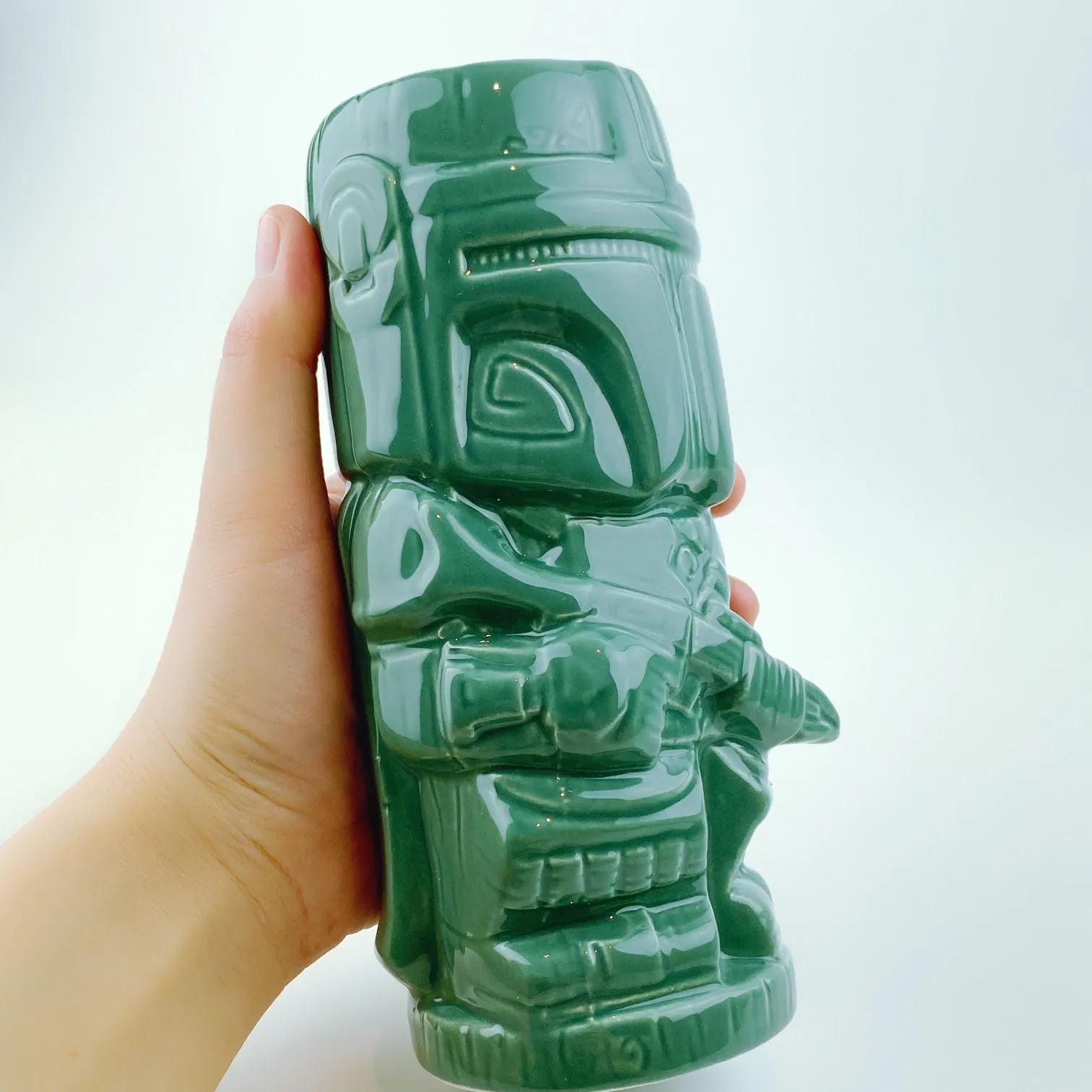 Geeki Tikis Star Wars: The Mandalorian"Mando" Din Djarin Bounty Hunter Tiki Ceramic Mug