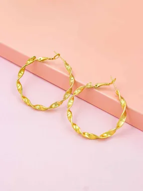 Gold Callie Hoop