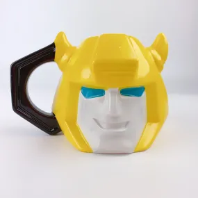 Hasbro Transformers Bumblebee Ceramic Sculpted Mug 20 OZ