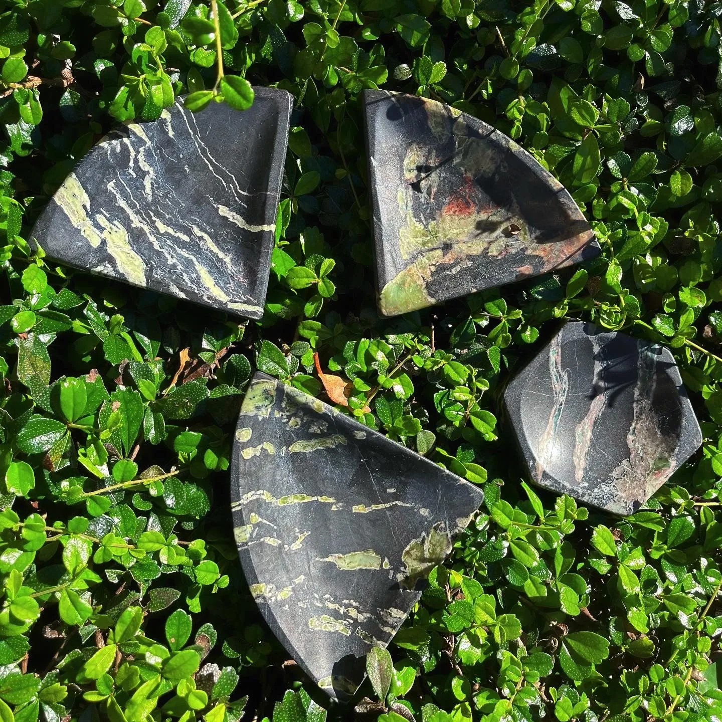 Hematite Serpentine Bowls