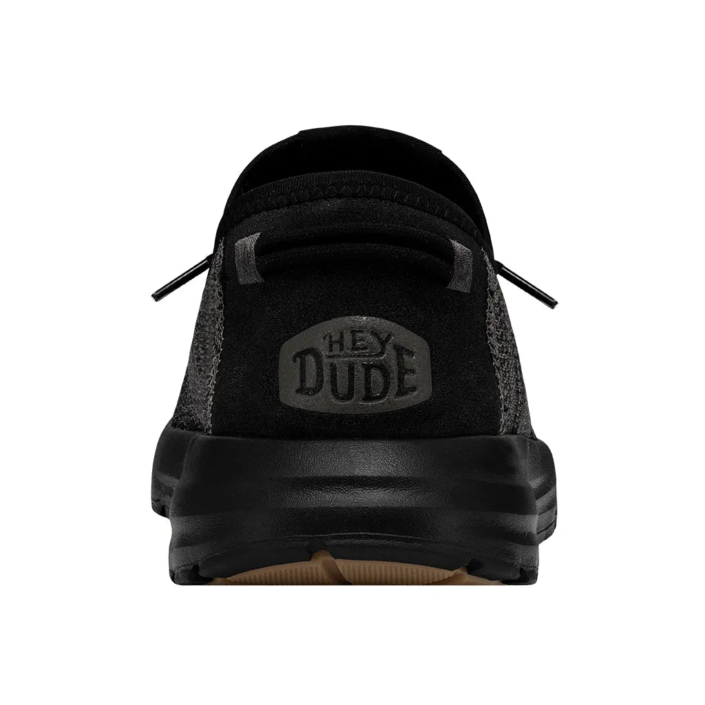 'Hey Dude' Men's Sirocco Sneaker - Black