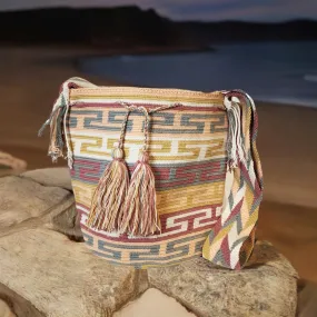 Jenna Large Handmade Crochet Wayuu Mochila Bag