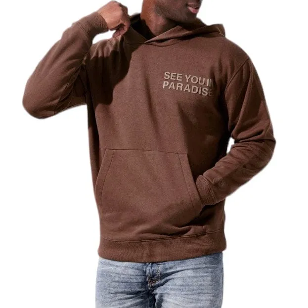 Jordan Craig Paradise Tonal Pullover Hoodie (Brown) 8850H