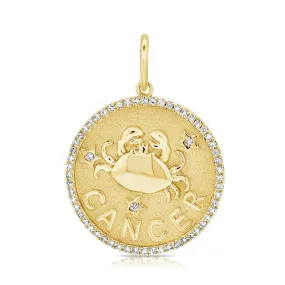 Jumbo Diamond Zodiac Charm