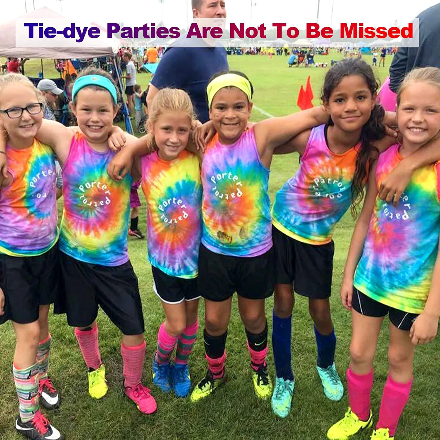 Large Tie Dye Kit for Kids and Adults - 239 Pack Permanent Tie Dye Kits for Clothing Craft Fabric Textile Party Group Handmade Project