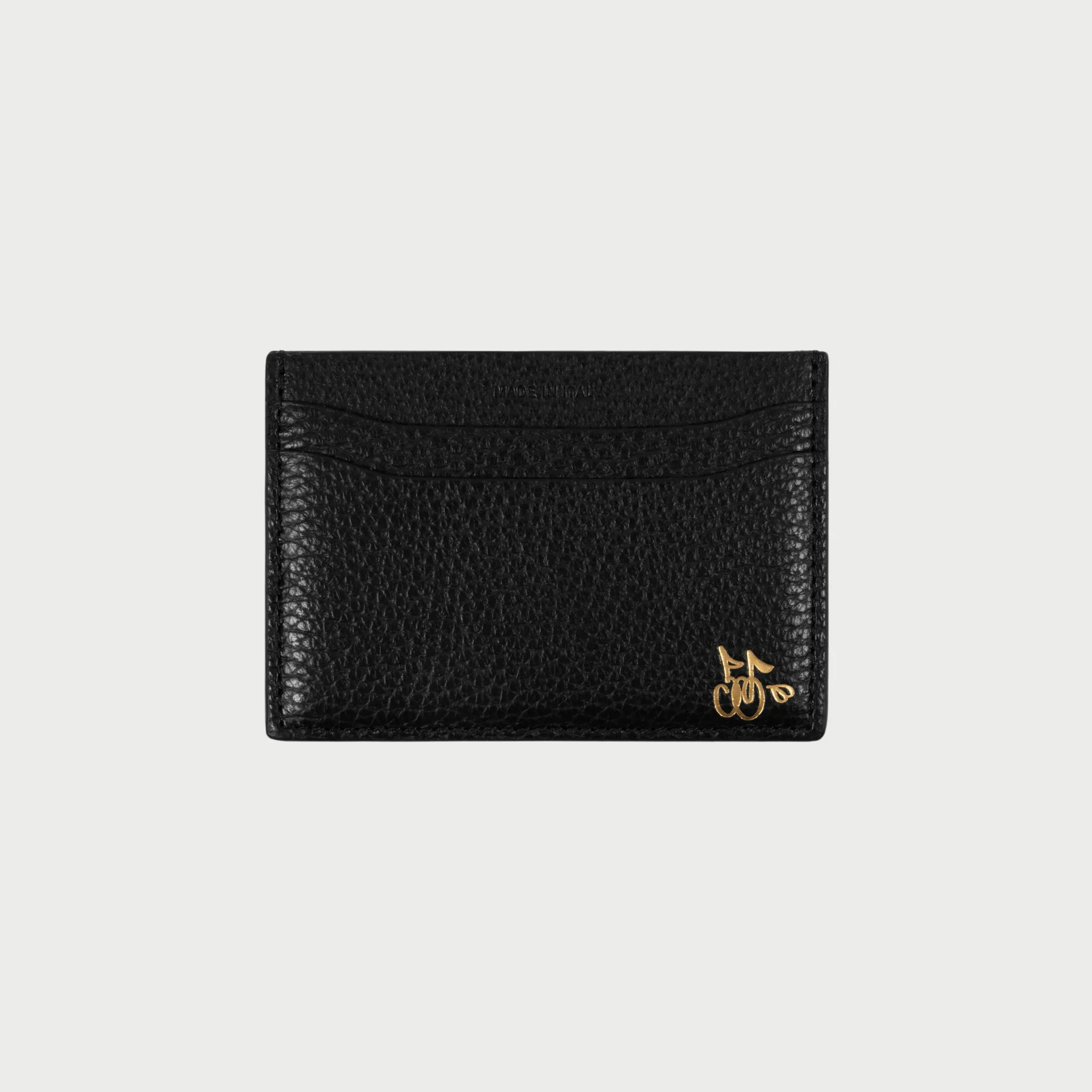 Leather Card Holder (Black)