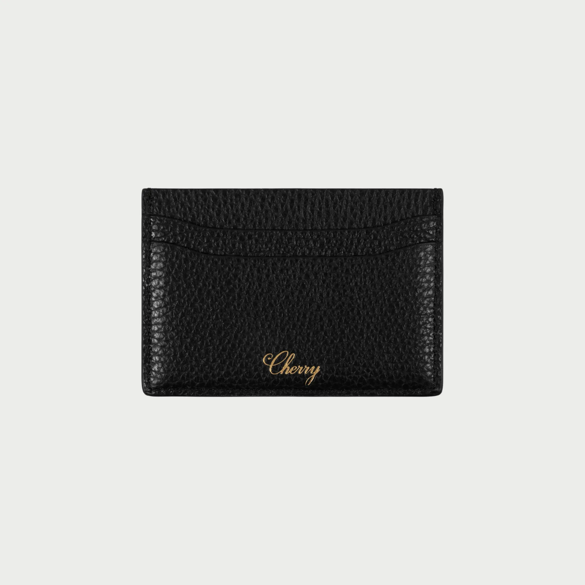 Leather Card Holder (Black)