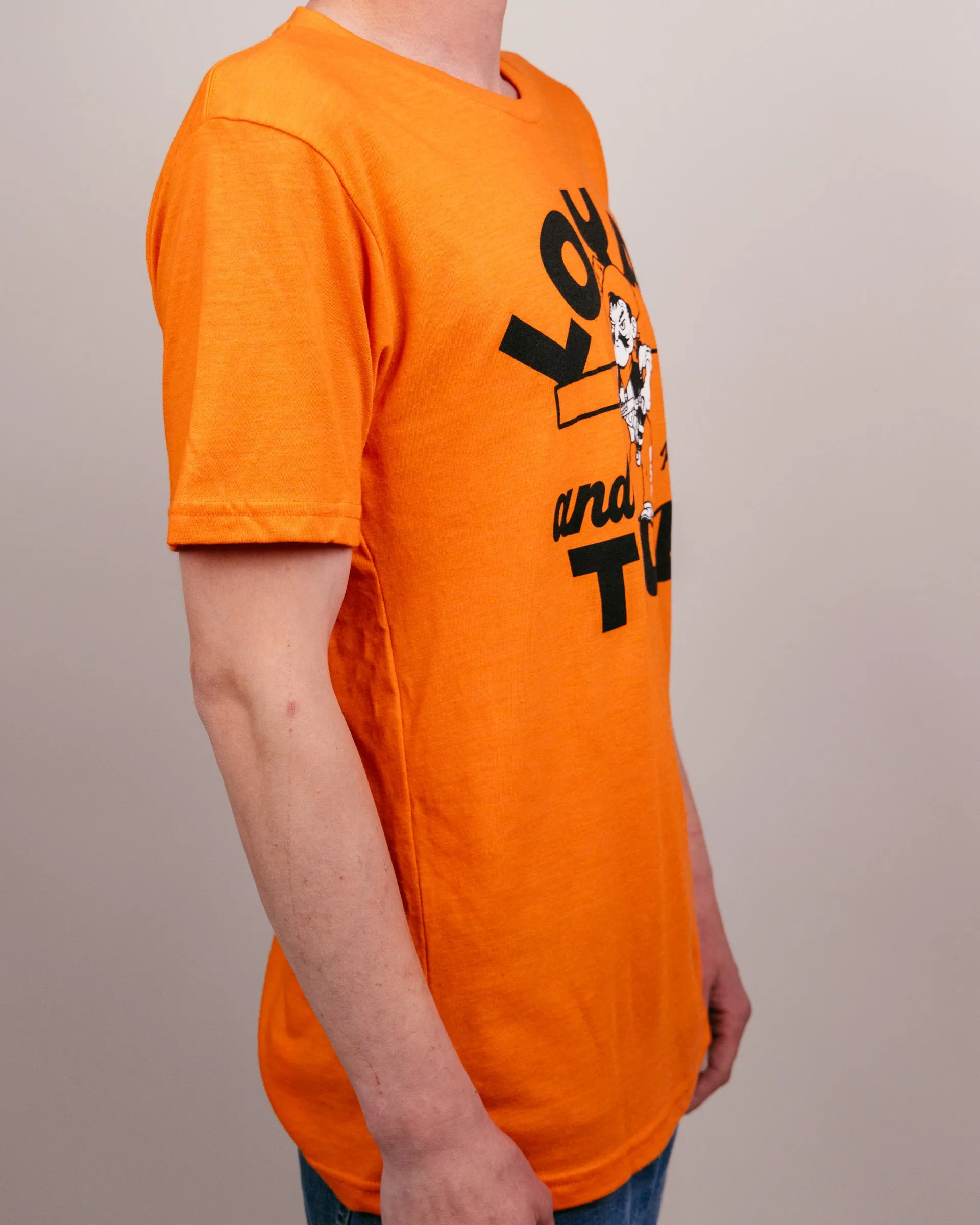 Loyal & True Oklahoma State Outline Orange T-Shirt