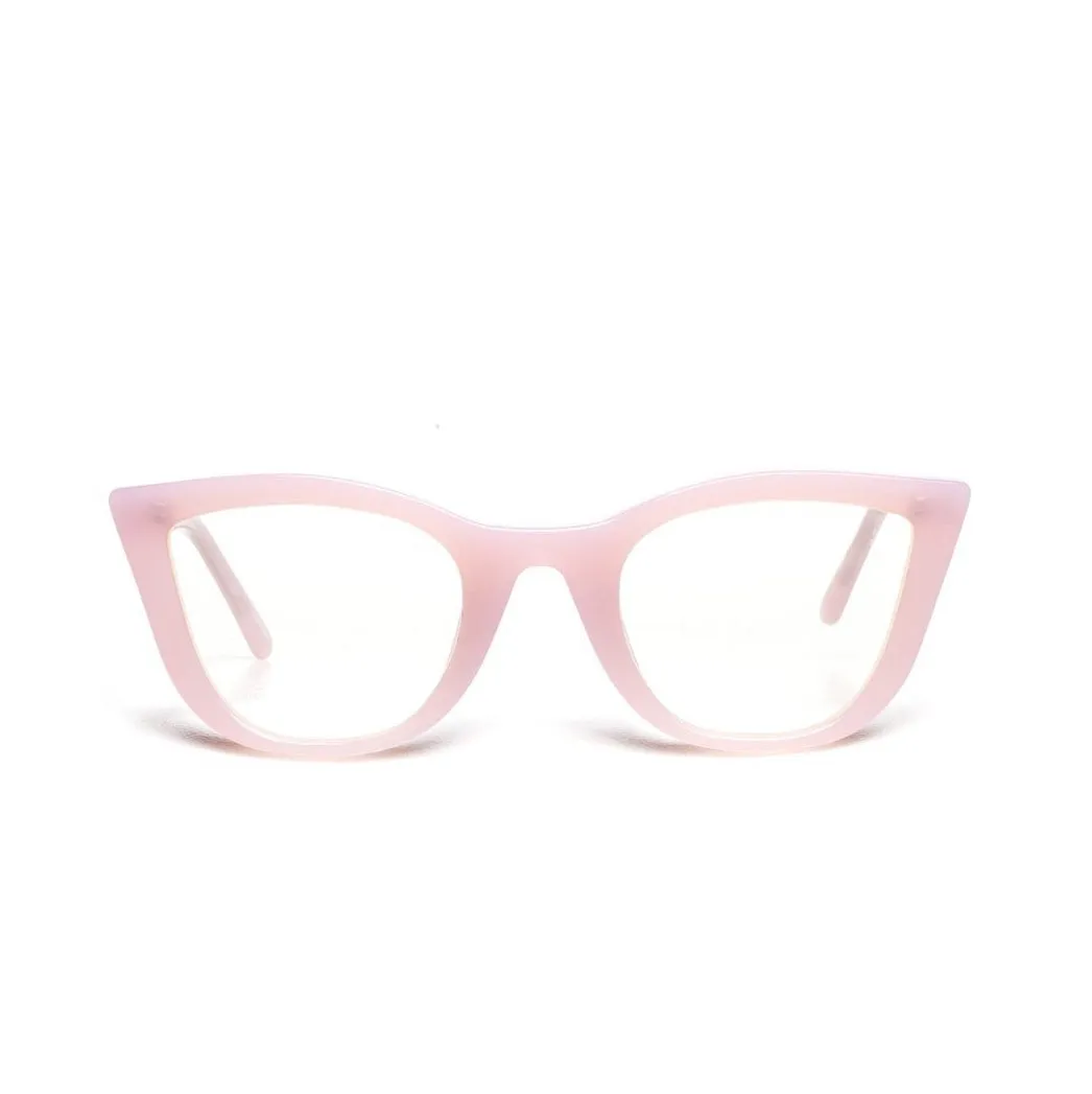 Ludwig | Optics - Baby Pink / Clear Lens