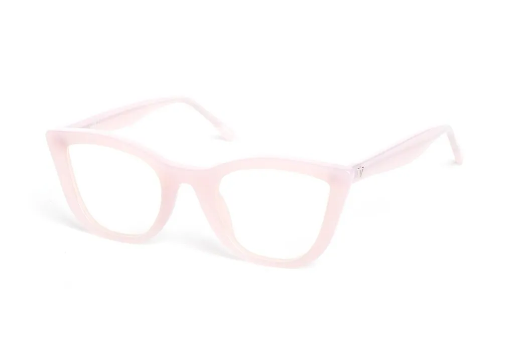 Ludwig | Optics - Baby Pink / Clear Lens