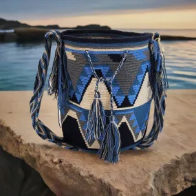 Madeline Large Handmade Crochet Wayuu Mochila Bag