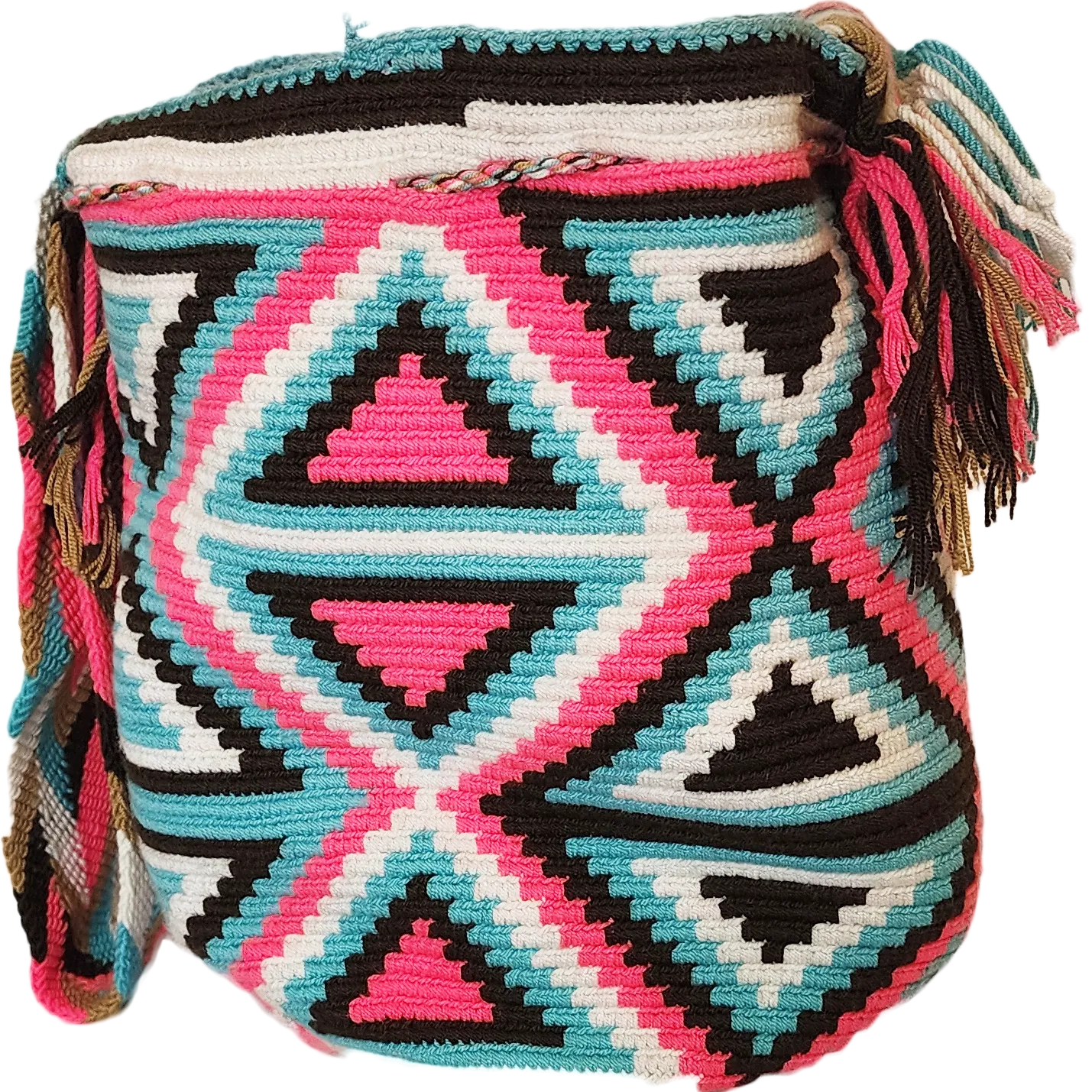 Magdalena Large Handmade Crochet Wayuu Mochila Bag