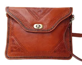 M'dina Square Clutch - Orange