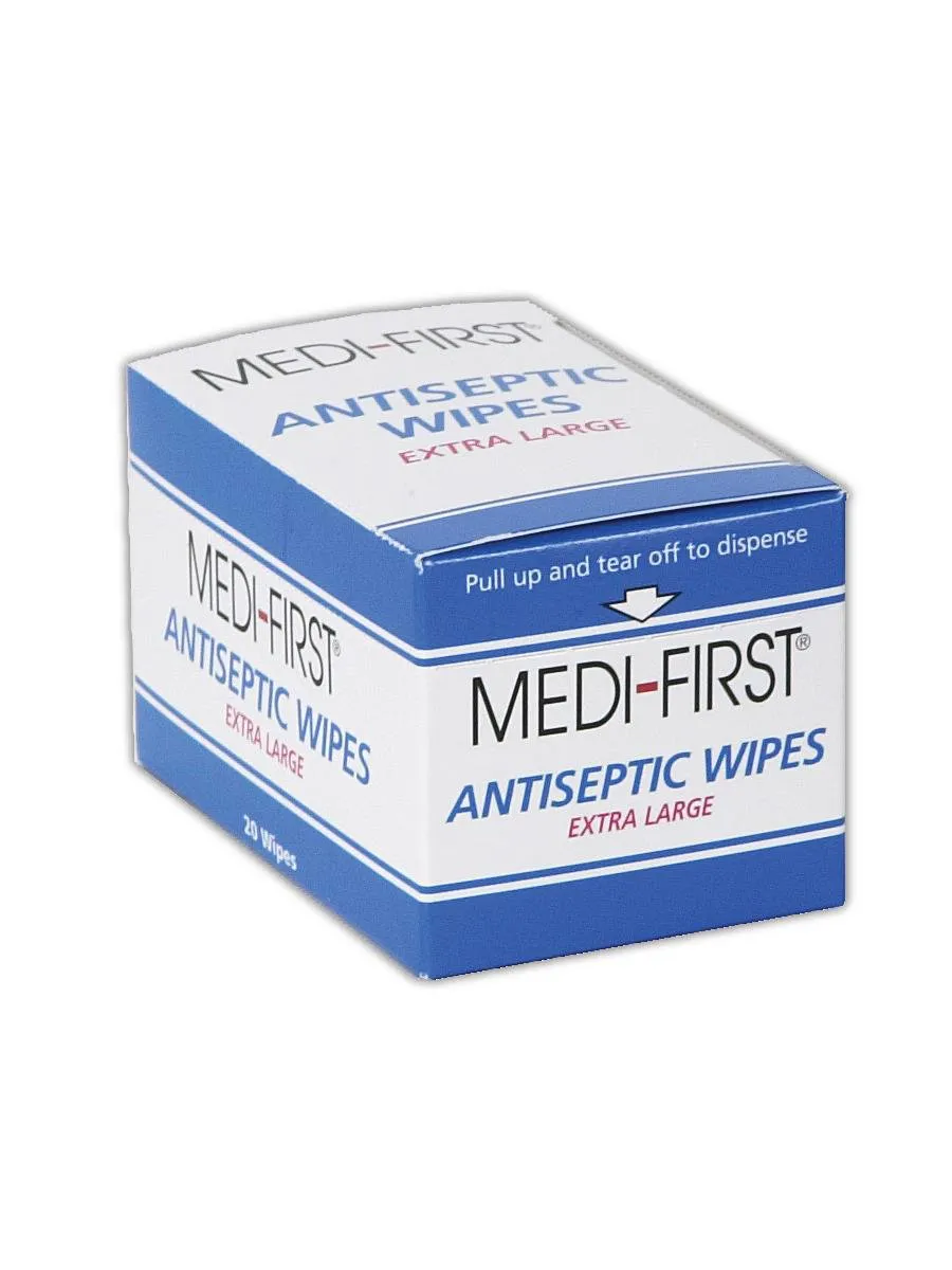 Medi-First Anitseptic Wipes - Wipe Is 5 X 7 Unfolded