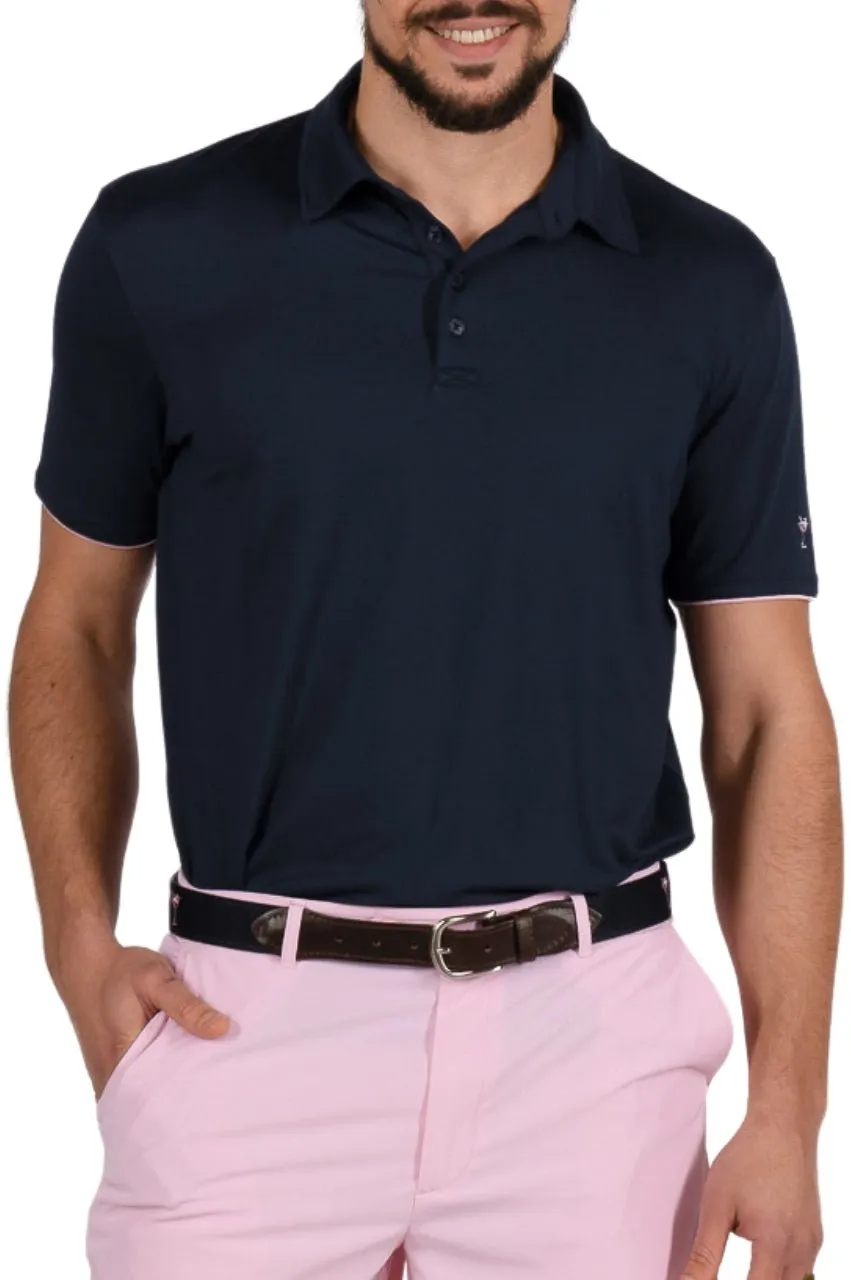 Men's Navy Sport Polo