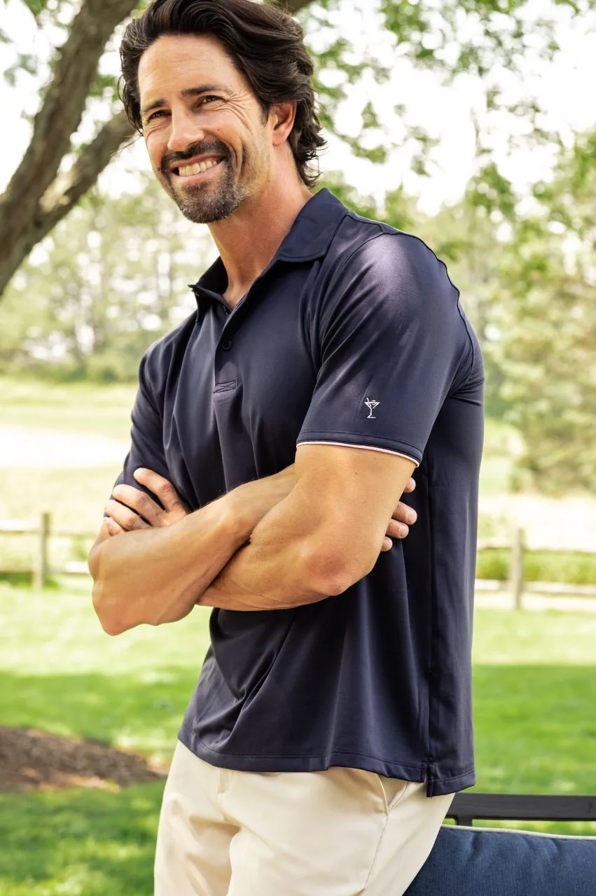 Men's Navy Sport Polo