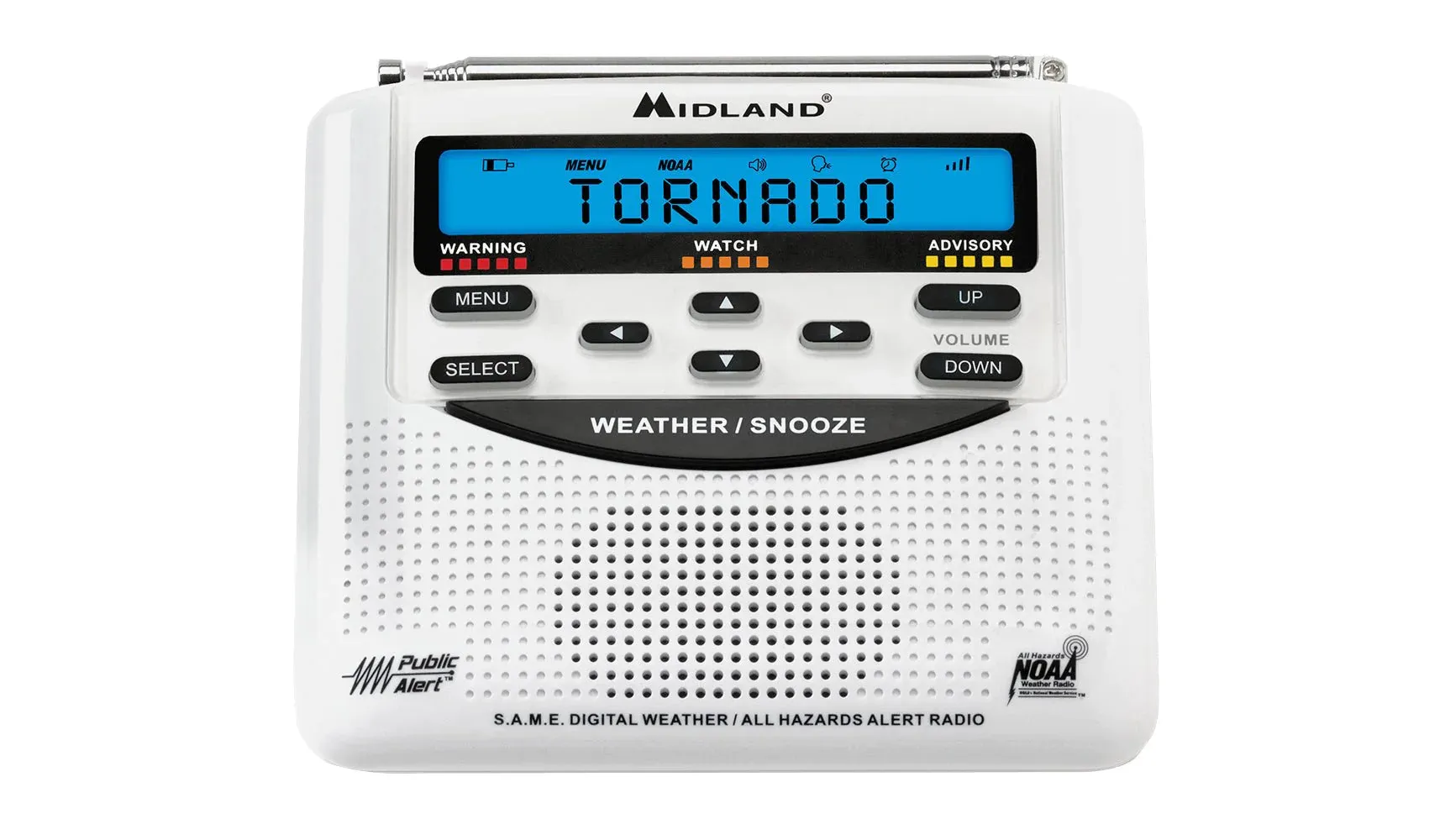 Midland NOAA Weather Alert Radio WR120