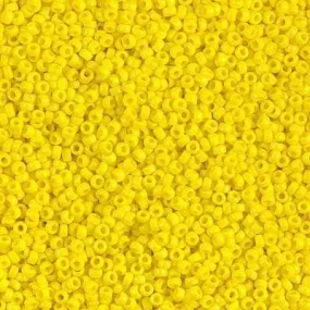 Miyuki Boncuk, MiyukiRoundBeads15/0-0404 Opaque Yellow