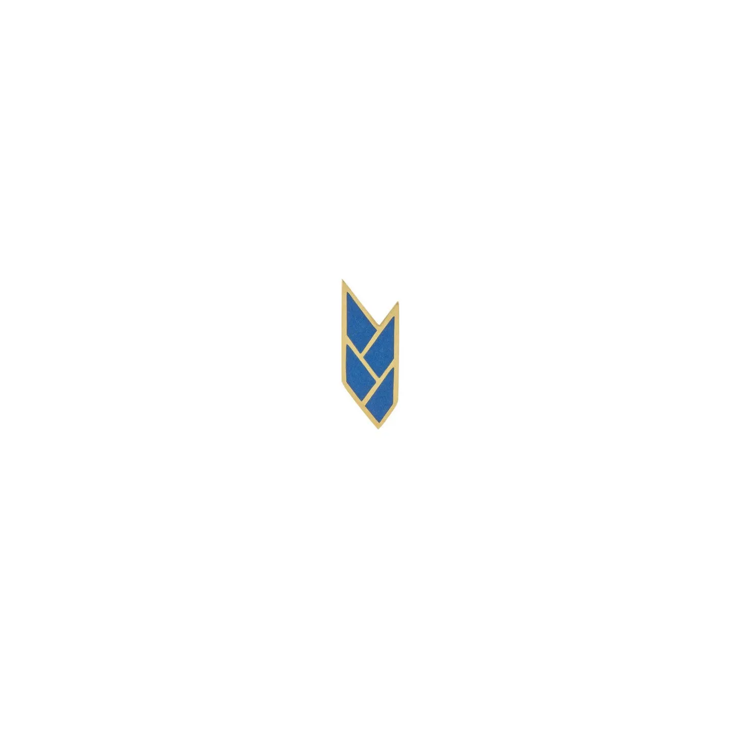 OSIRIS STUDS LAPIS — 18K Gold